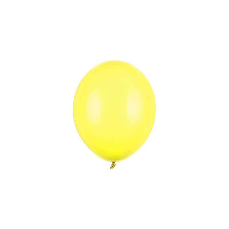 100 stk Standard gul balloner - str 5"