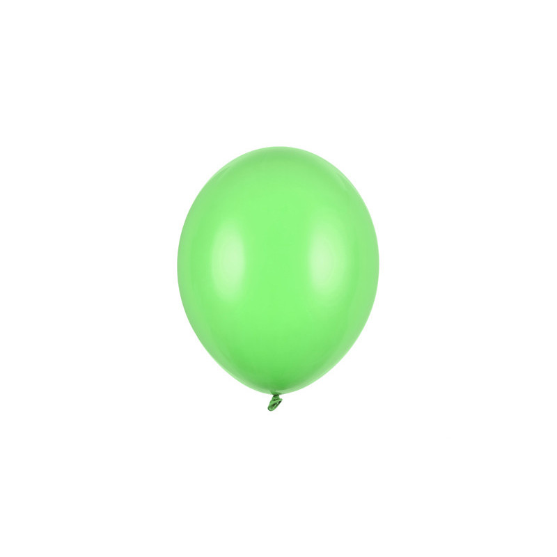 100 stk Standard limegrøn balloner - str 5"