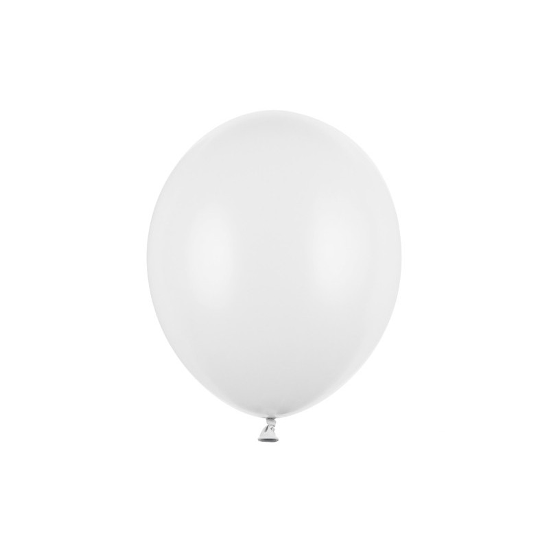 50 stk Standard hvid balloner - str 12"