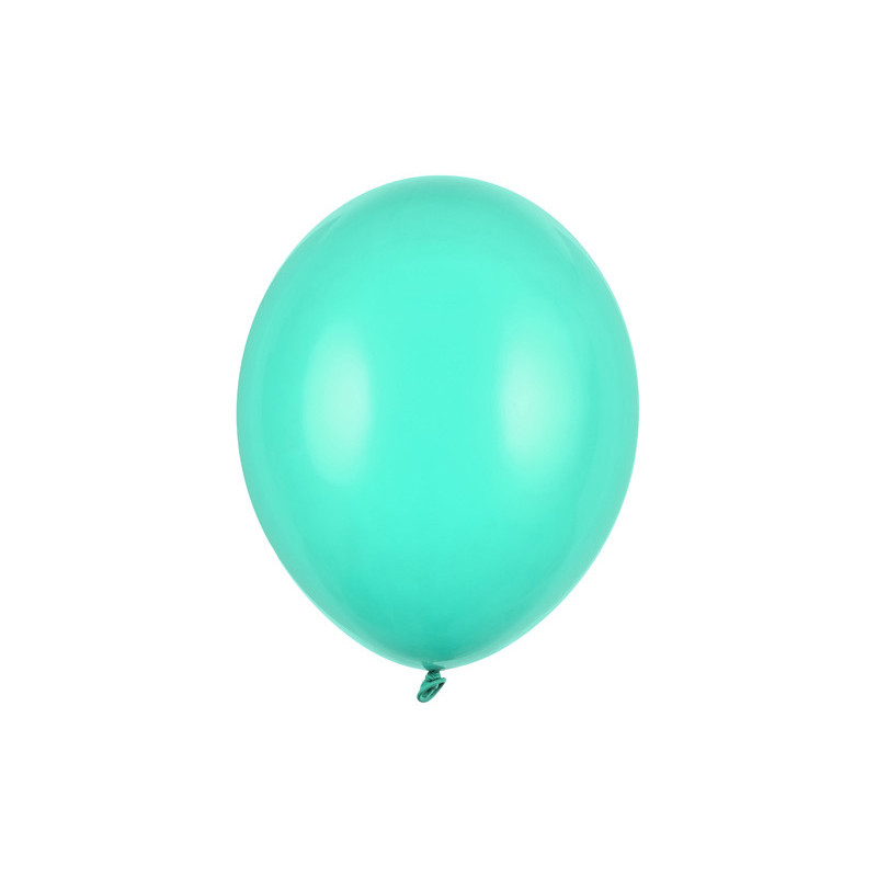 50 stk Standard mintgrøn balloner - str 12"