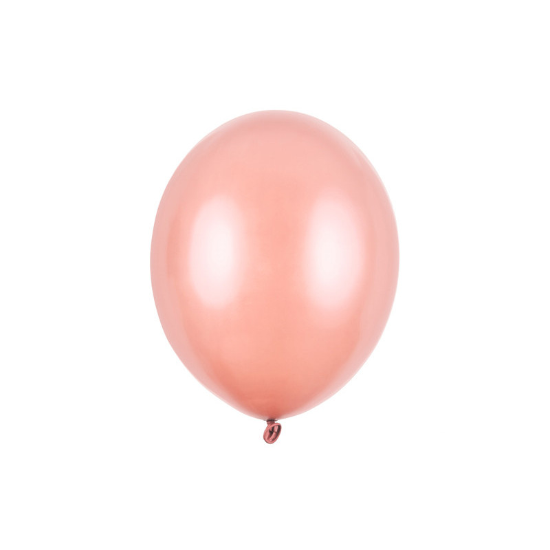 50 stk Perle rosa guld balloner - str 12"