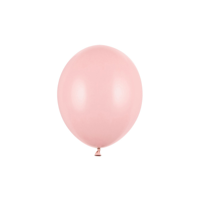100 stk Standard lyserød balloner - str 10"
