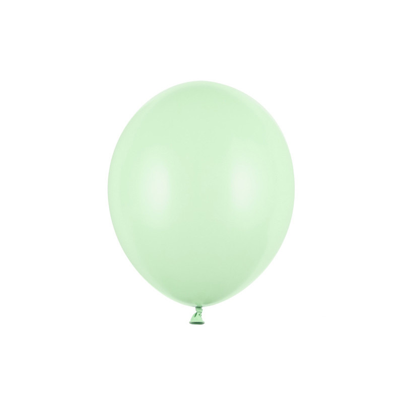 100 stk Standard pistaciegrøn balloner - str 12"