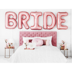 Team bride hvid stofpose 39x42cm Team bride hvid stofpose 39x42cm