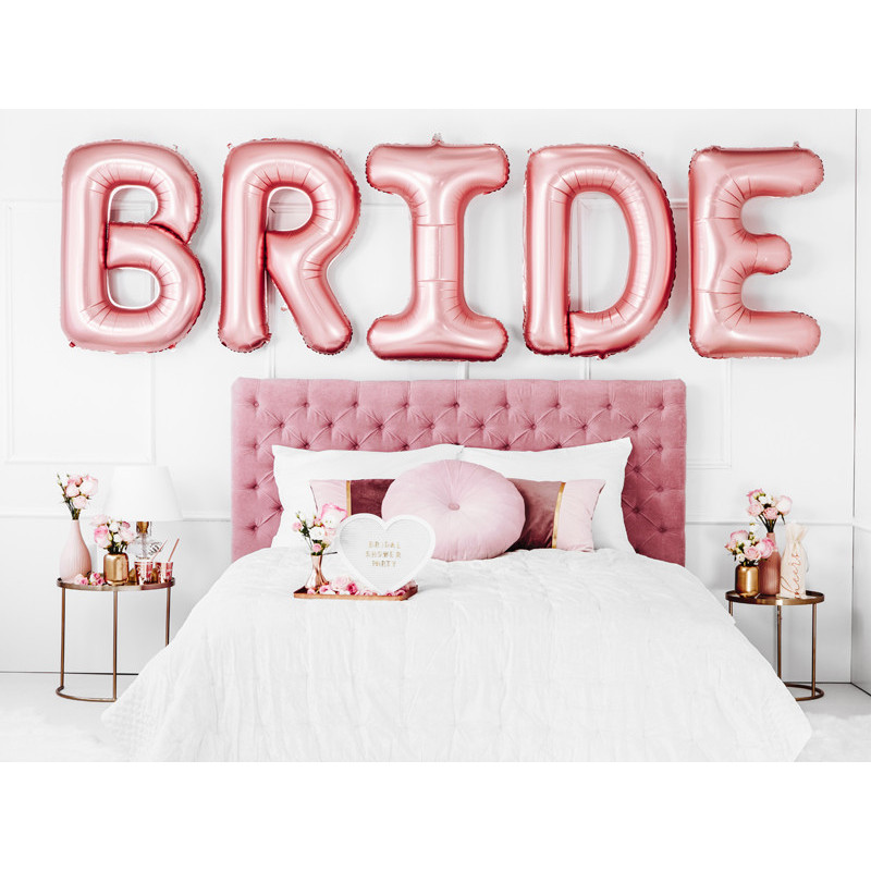 Team bride hvid stofpose 39x42cm Team bride hvid stofpose 39x42cm