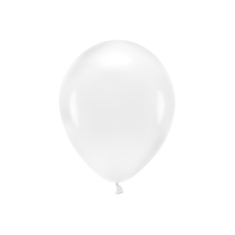 100 stk. Økologiske krystal klar balloner str. 12" 100 stk. Økologiske krystal klar balloner str. 12"
