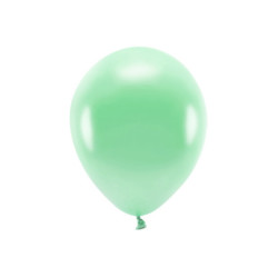 100 stk. Økologiske Metallic mint balloner str. 12" 100 stk. Økologiske Metallic mint balloner str. 12"