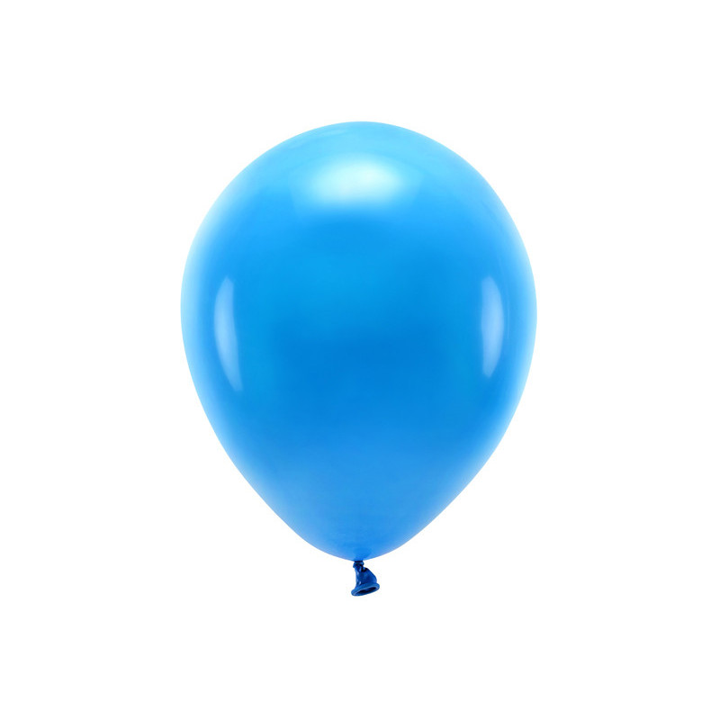 100 stk. Økologiske blå balloner str. 12"