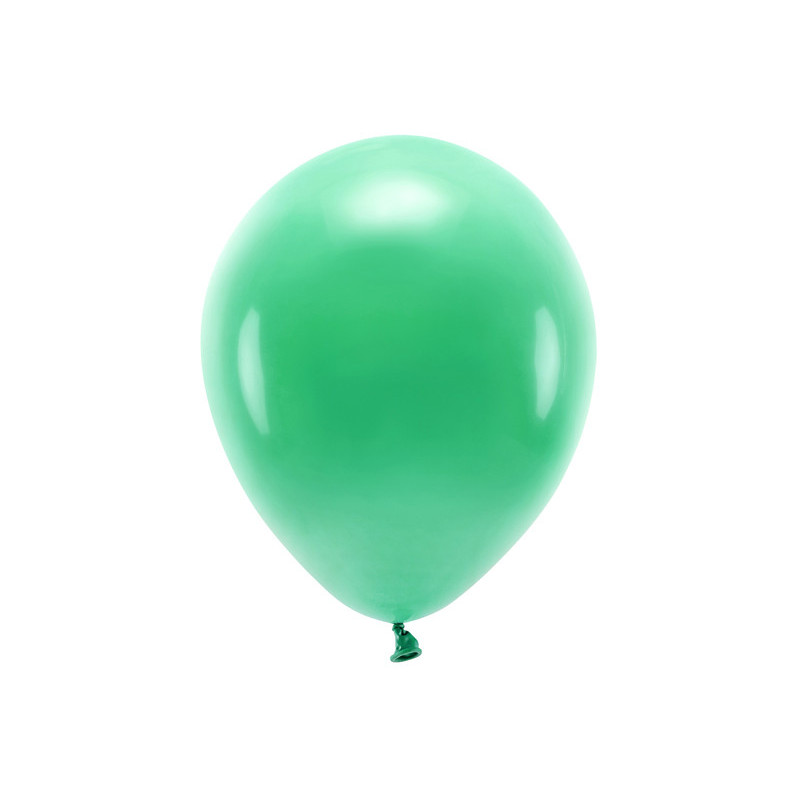 100 stk. Økologiske grøn balloner str. 12"
