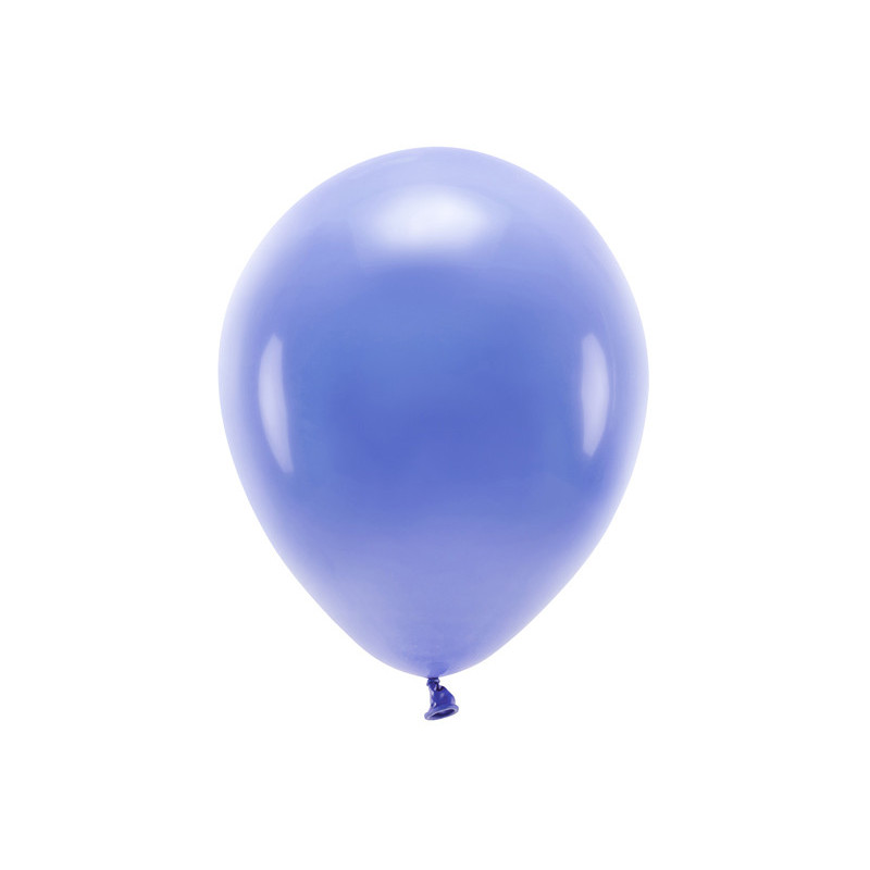 100 stk. Økologiske royal blå balloner str. 12"