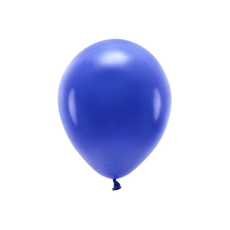 100 stk. Økologiske navy blå balloner str. 12"