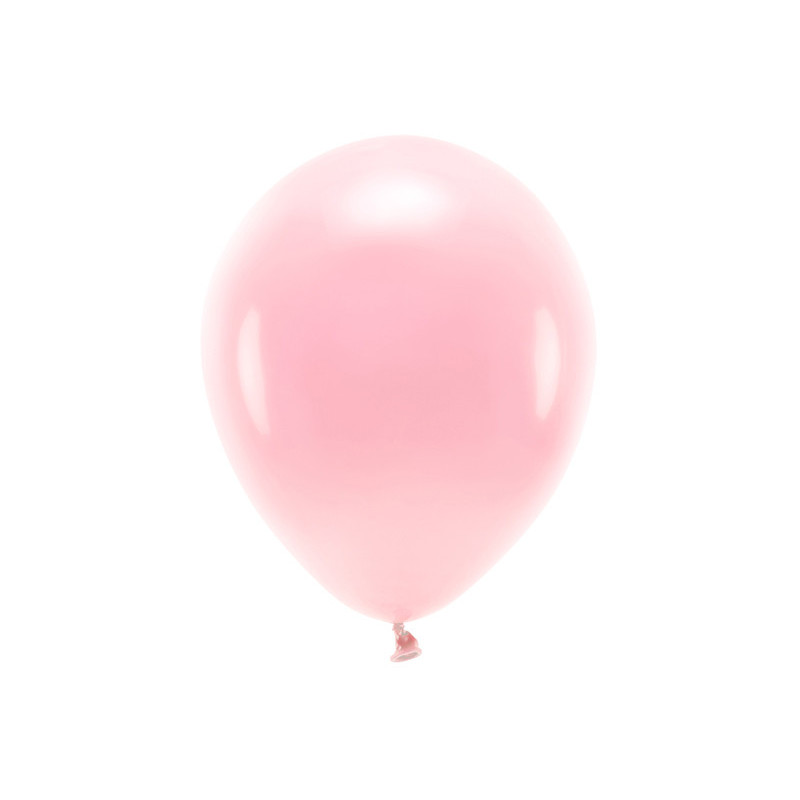 100 stk. Økologiske blush pink balloner str. 12"