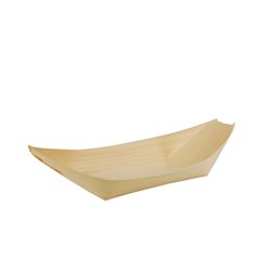 50 stk. Engangsskål båd træ 21,5 x 10 cm 50 stk. Engangsskål båd træ 21,5 x 10 cm