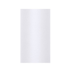 1 stk. Hvid Tyl rulle, Ideel til Festdekoration, Mål: 80cm x 9m. 1 stk. Hvid Tyl rulle, Ideel til Festdekoration, Mål: 80cm x 9m.