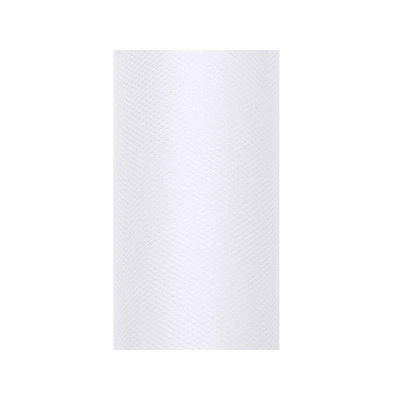 1 stk. Hvid Tyl rulle, Ideel til Festdekoration, Mål: 80cm x 9m. 1 stk. Hvid Tyl rulle, Ideel til Festdekoration, Mål: 80cm x 9m.