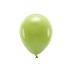 100 stk. Økologiske pastel grønne balloner - biologisk nedbrydelige 10" 100 stk. Økologiske pastel grønne balloner - biologisk nedbrydelige 10"