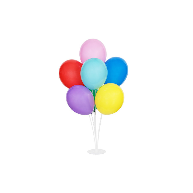 1 stk. Ballonstativ Selvmonterings Ballonholder til 7 Balloner 72 cm
