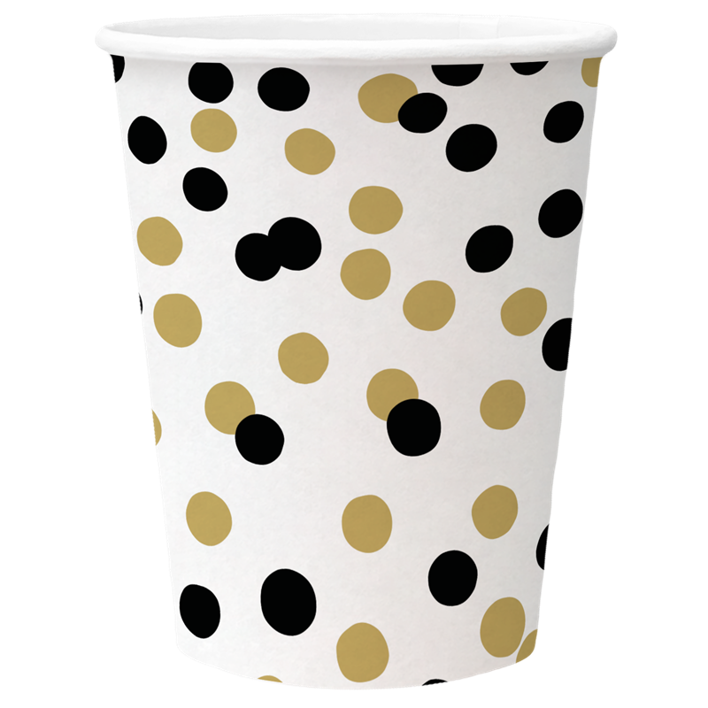 8 stk Papkrus 250 ml - Plastik fri Papkrus Konfetti - Perfekt til fødselsdagsfest 8 stk Papkrus 250 ml - Plastik fri Papkrus Konfetti - Perfekt til fødselsdagsfest