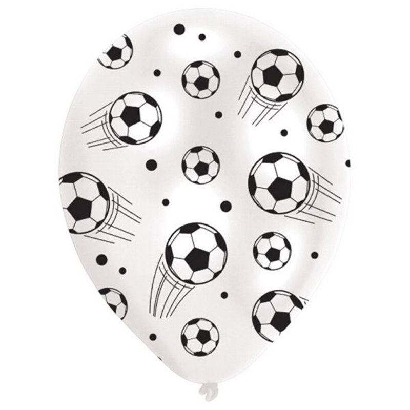 6 Stk. Miljøvenlige Fodboldballoner til den Uforglemmelige Fest. 6 Stk. Miljøvenlige Fodboldballoner til den Uforglemmelige Fest.