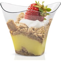 24 stk Triangle Admiral Tapa-tizers bæger 100 ml - klar - Genbrugelige 24 stk Triangle Admiral Tapa-tizers bæger 100 ml - klar - Genbrugelige