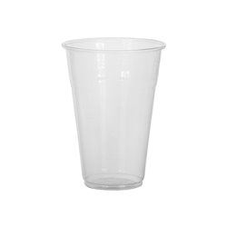 50 stk Plastikkrus 40 cl PP - Reuse Genbrugelige 9,5 cm diameter
