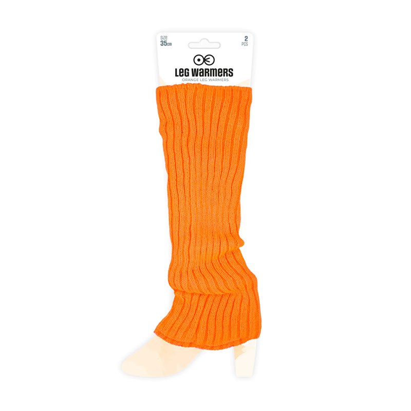 1 stk. Benvarmer Neon Orange Universal Størrelse & Længde 35-40 cm