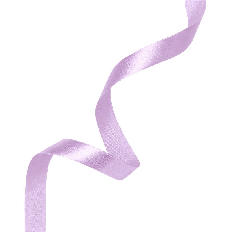 Satinbånd 6 mm Lavendel - Forfinede Luksus Satinbånd i Alle Elegance Farver