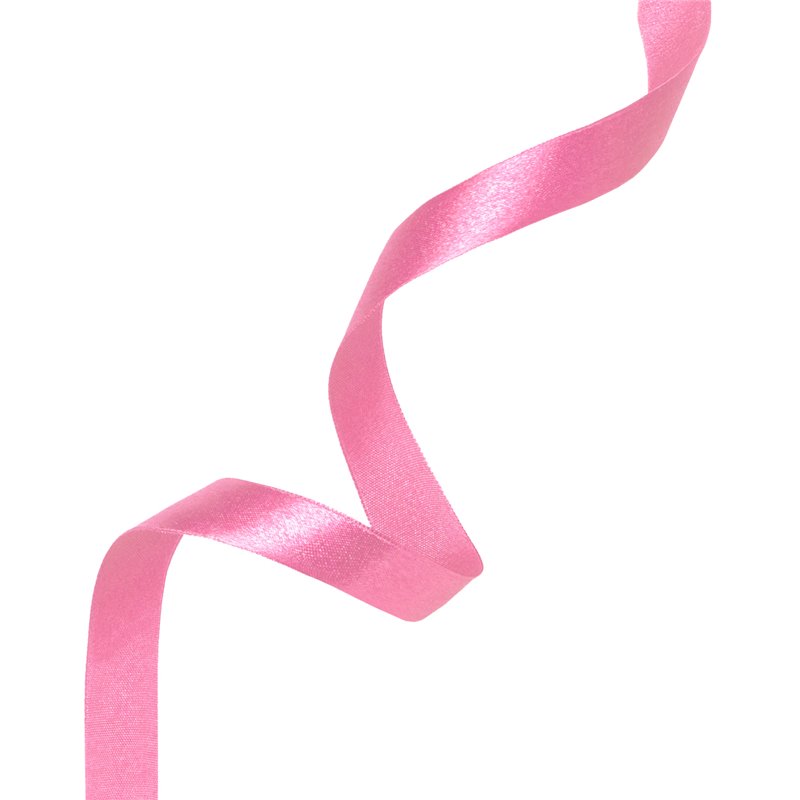 Satinbånd 6 mm Pink - Forfinede Luksus Satinbånd i Alle Elegance Farver