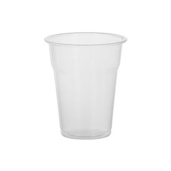 50 stk Plastikkrus 30 cl PP - Reuse Genbrugelige 9,5 cm diameter