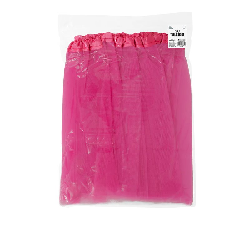 1 stk. Festlig Fuchsia Tylskørt - Tre-lags, 30 cm, Perfekt til Kostumer og Temafester 1 stk. Festlig Fuchsia Tylskørt - Tre-lags, 30 cm, Perfekt til Kostumer og Temafester
