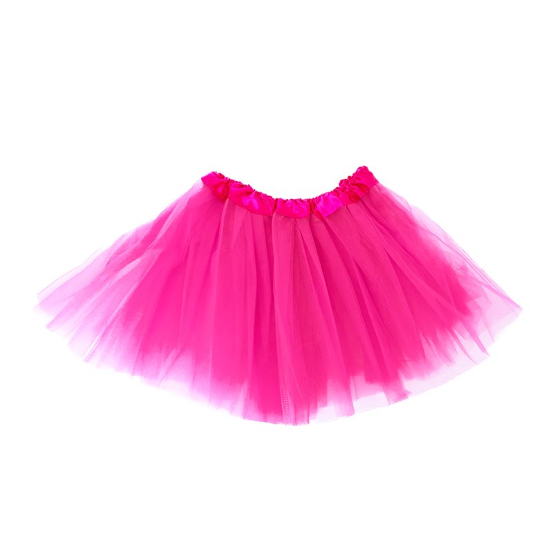 1 stk. Festlig Fuchsia Tylskørt - Tre-lags, 30 cm, Perfekt til Kostumer og Temafester 1 stk. Festlig Fuchsia Tylskørt - Tre-lags, 30 cm, Perfekt til Kostumer og Temafester