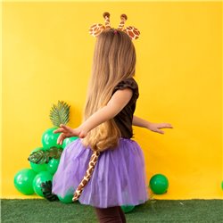 1 stk. Festlig Lilla Tylskørt - Tre-lags, 30 cm, Perfekt til Kostumer og Temafester 1 stk. Festlig Lilla Tylskørt - Tre-lags, 30 cm, Perfekt til Kostumer og Temafester
