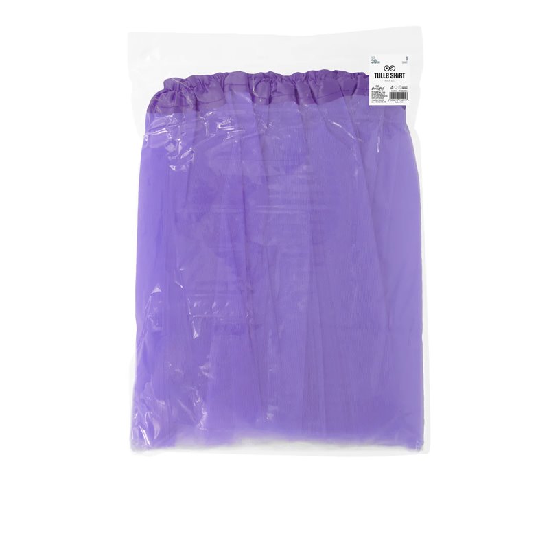 1 stk. Festlig Lavendel Tylskørt - Tre-lags, 30 cm, Perfekt til Kostumer og Temafester 1 stk. Festlig Lavendel Tylskørt - Tre-lags, 30 cm, Perfekt til Kostumer og Temafester