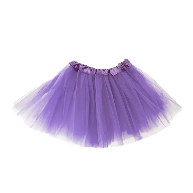 1 stk. Festlig Lavendel Tylskørt - Tre-lags, 30 cm, Perfekt til Kostumer og Temafester 1 stk. Festlig Lavendel Tylskørt - Tre-lags, 30 cm, Perfekt til Kostumer og Temafester