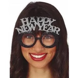 1 stk Happy New Year - Sjove Innovative godt nytårsbriller med glitter 1 stk Happy New Year - Sjove Innovative godt nytårsbriller med glitter