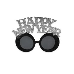 1 stk Happy New Year - Sjove Innovative godt nytårsbriller med glitter 1 stk Happy New Year - Sjove Innovative godt nytårsbriller med glitter