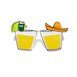 1 stk Tequila - Sjove og festbriller med gule glas 1 stk Tequila - Sjove og festbriller med gule glas