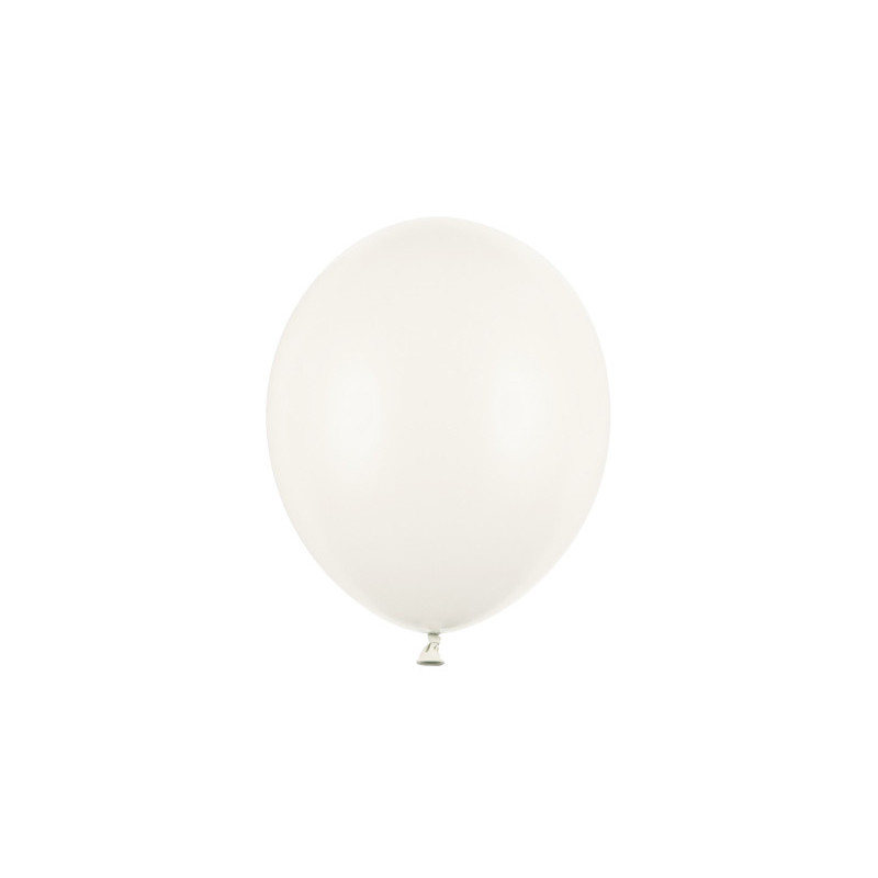 100 stk. Pastel Råhvid Balloner standard str 9" 23 cm i Diameter 100 stk. Pastel Råhvid Balloner standard str 9" 23 cm i Diameter
