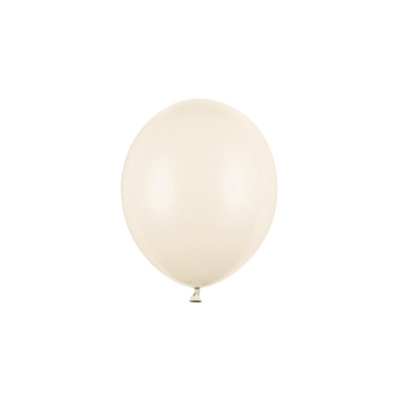 100 stk. Pastel Lys Råhvid Balloner standard str 9" 23 cm i Diameter 100 stk. Pastel Lys Råhvid Balloner standard str 9" 23 cm i Diameter