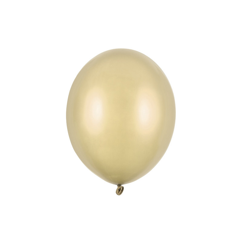100 stk. Metallic Antik Guld Balloner standard str 12" 30 cm i Diameter 100 stk. Metallic Antik Guld Balloner standard str 12" 30 cm i Diameter