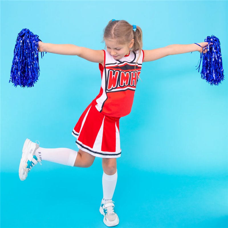 2 Stk. Blå Cheerleader Pomponer - Perfekt til Din Fantastiske Optræden Og Performance 2 Stk. Blå Cheerleader Pomponer - Perfekt til Din Fantastiske Optræden Og Performance