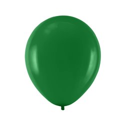 10 stk. Latexballoner mørkegrønne 27 cm – Perfekte til festlige begivenheder