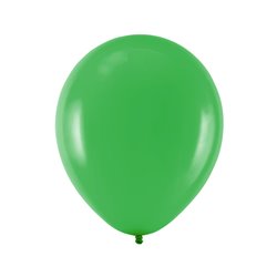 10 stk. Latexballoner grønne 27 cm – Perfekte til festlig dekoration & heliumbrug