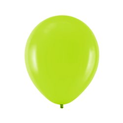 10 stk. Latexballoner lime grønne 27 cm – Perfekt til festlig dekoration