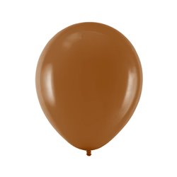 10 stk. Partypal Balloner brune latex 27 cm - Perfekte til festlige begivenheder