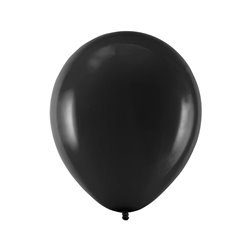 10 stk. Partypal Latex Balloner Sorte 27 cm – Perfekte til Festlige Begivenheder