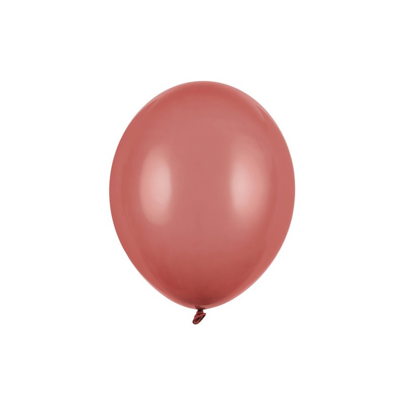 100 stk. Pastel Bordeaux Balloner standard str 12" 30 cm i Diameter 100 stk. Pastel Bordeaux Balloner standard str 12" 30 cm i Diameter