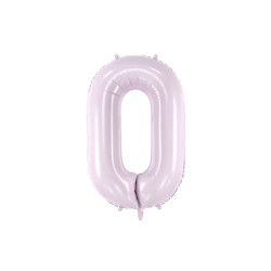 1 stk. Folieballon Lavendel Tal 0 – 72 cm Helium & Luft Inkl. Sugerør til Festdeko