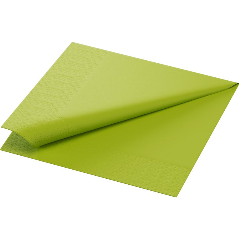20 stk. Kiwi Duni frokostservietter - 3-lags tissue, ideelle til bryllup, konfirmation og fest 20 stk. Kiwi Duni frokostservietter - 3-lags tissue, ideelle til bryllup, konfirmation og fest