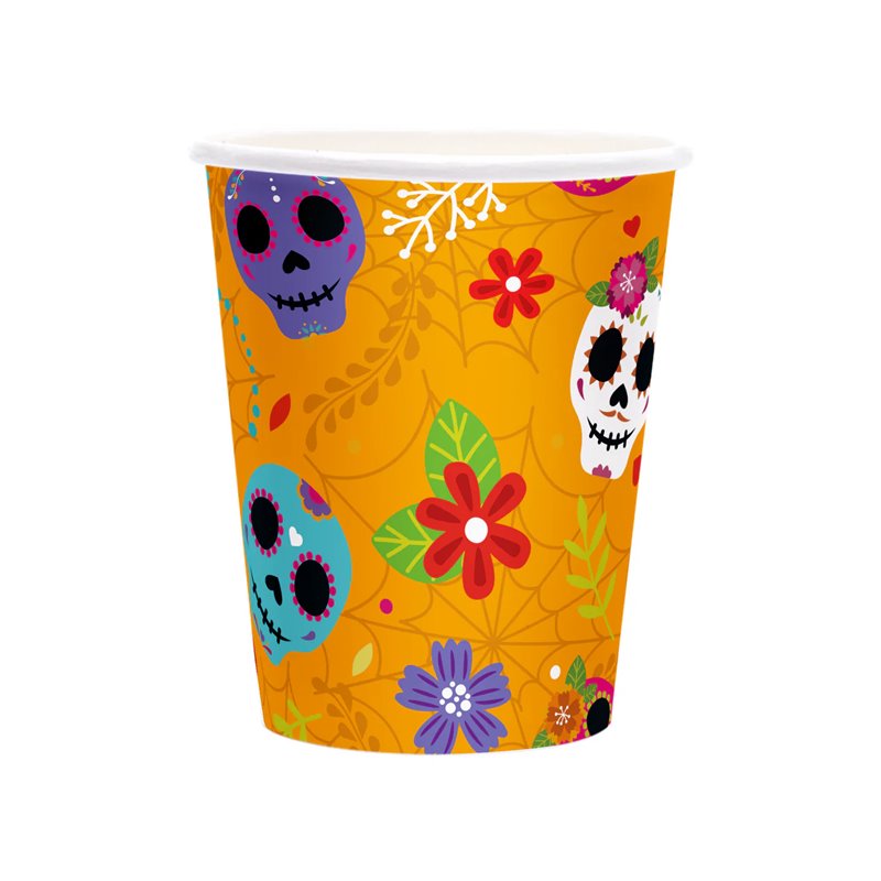 6 stk Papkrus - Mexicansk Halloween 220ml 6 stk Papkrus - Mexicansk Halloween 220ml